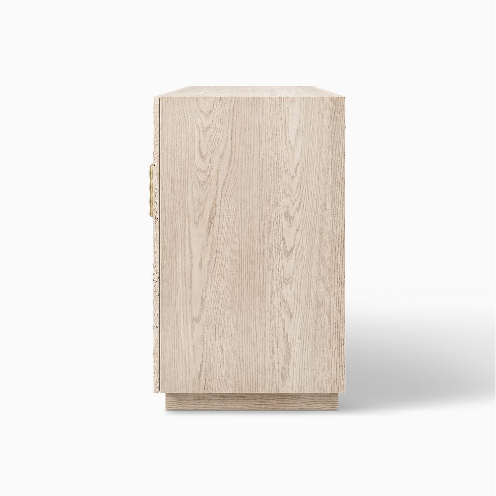 side of buffet cabinet sideboard