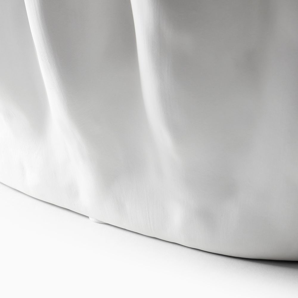 white ceramic vases blooming