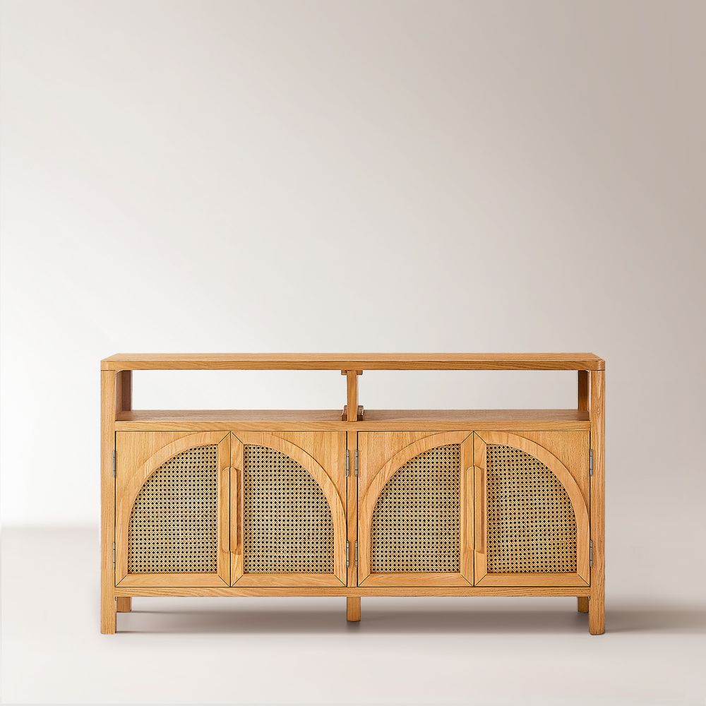 rattan sideboard