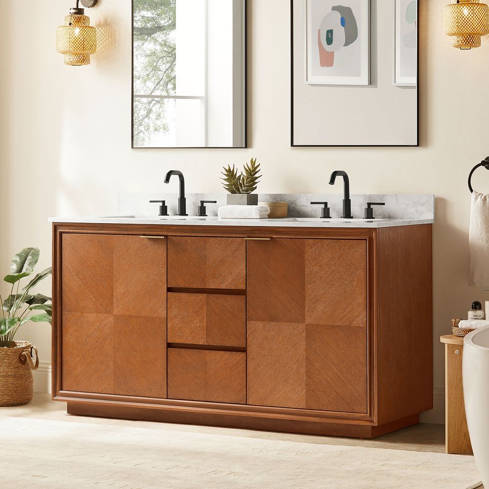 Double Bathroom Vanity for Storage