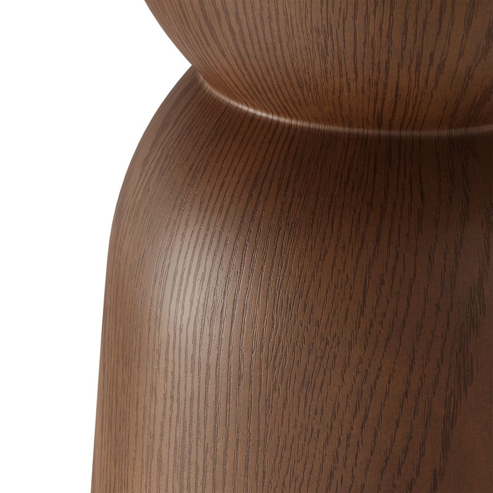 72" Oval Dining Table with Brown Base