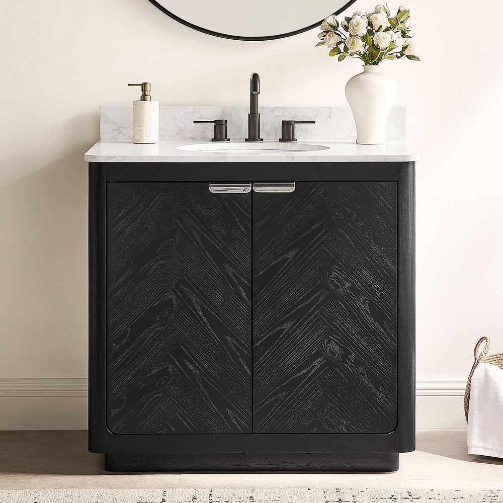 36 inch bathroom vanity with sink