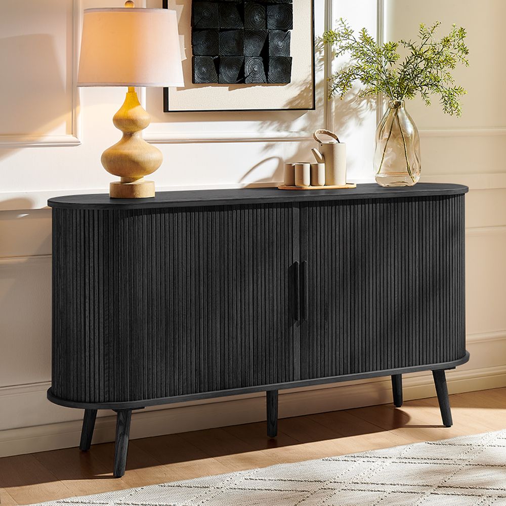 Black Oak Sideboard for Dining Room