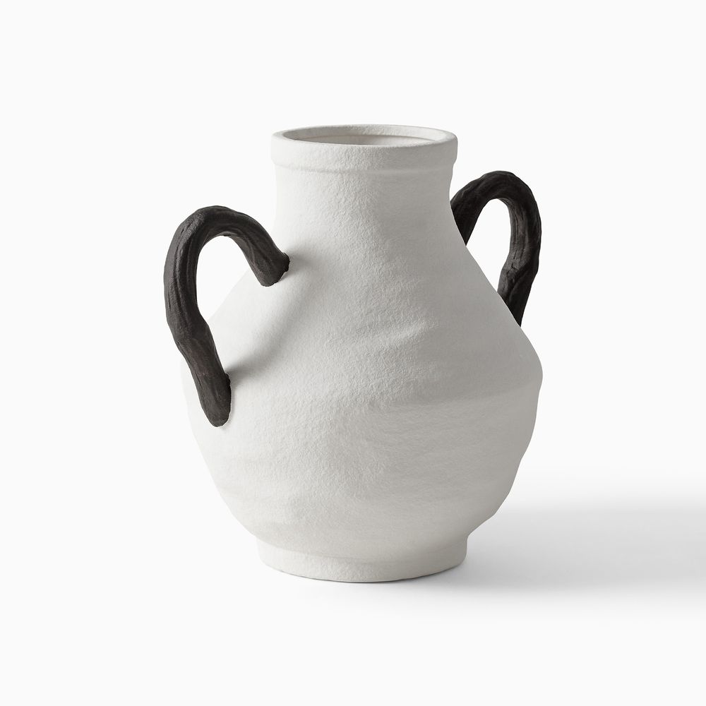 12 inch amphora ceramic vase