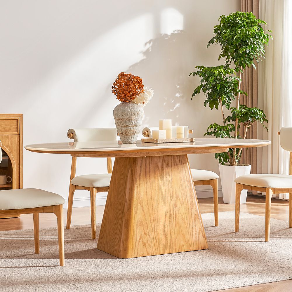 72 Inch Oval Dining Table