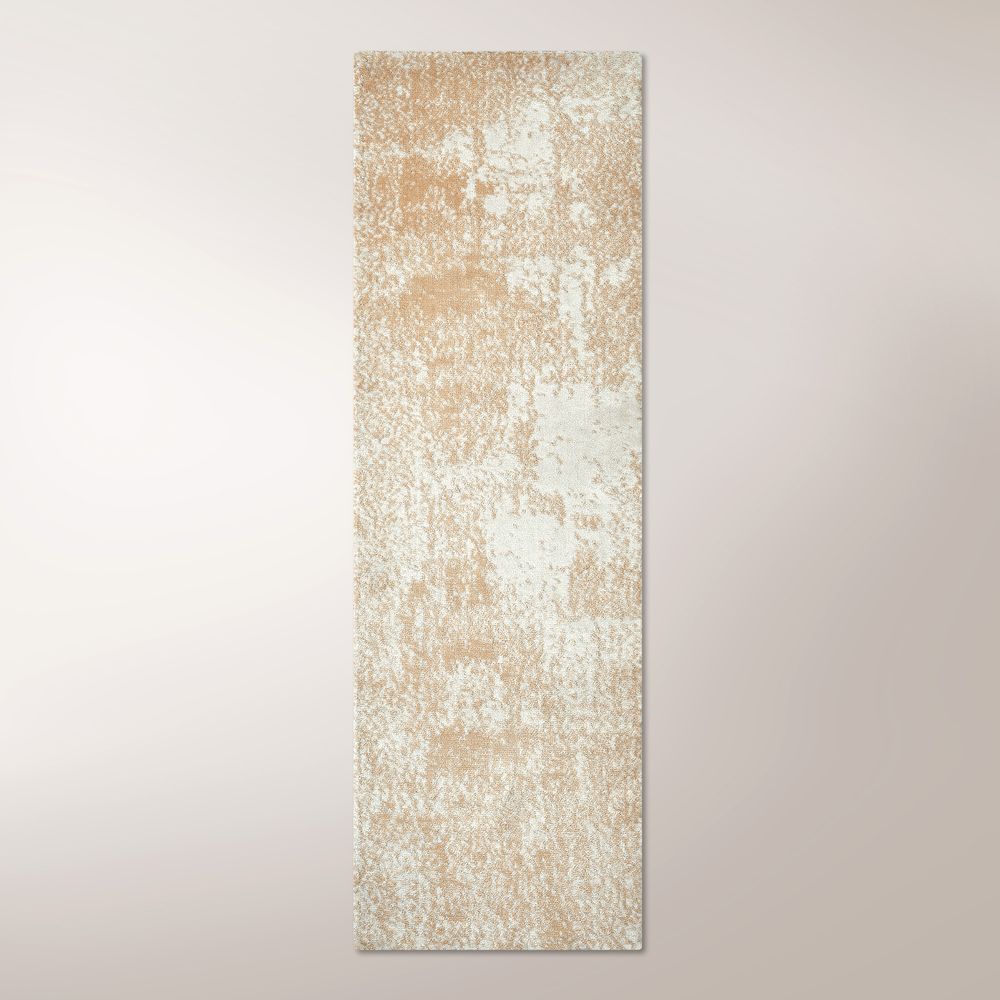 cream performance runner rug 96 x 30 inch