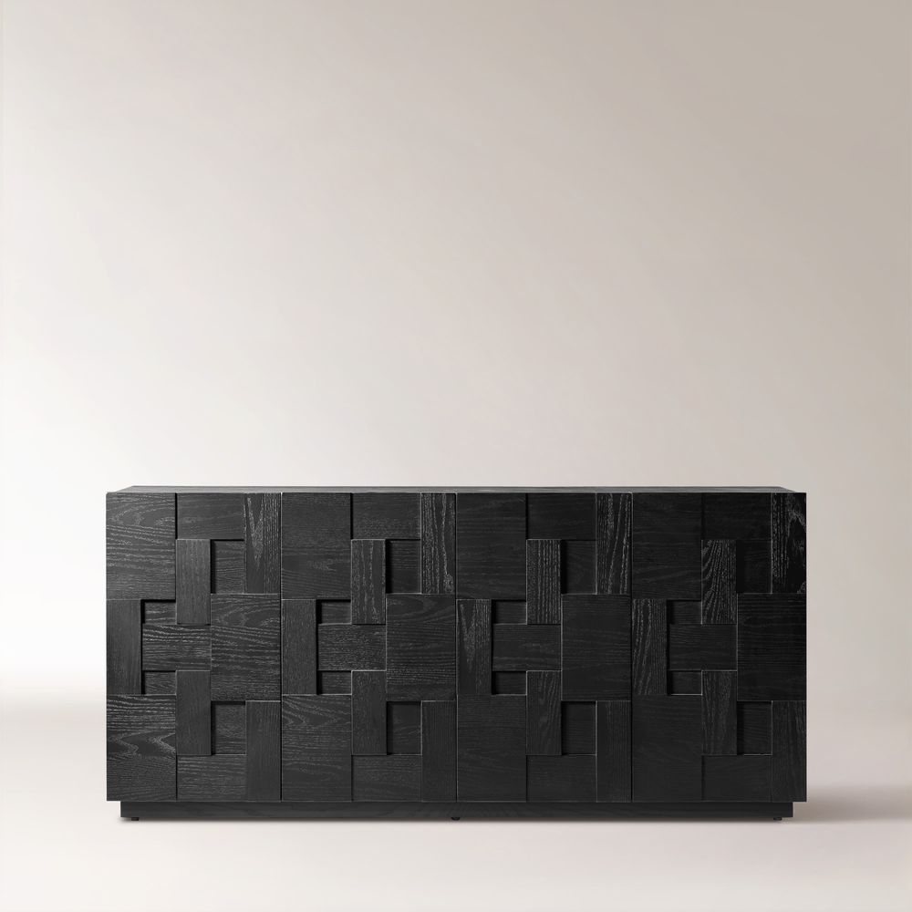 black unique sideboard