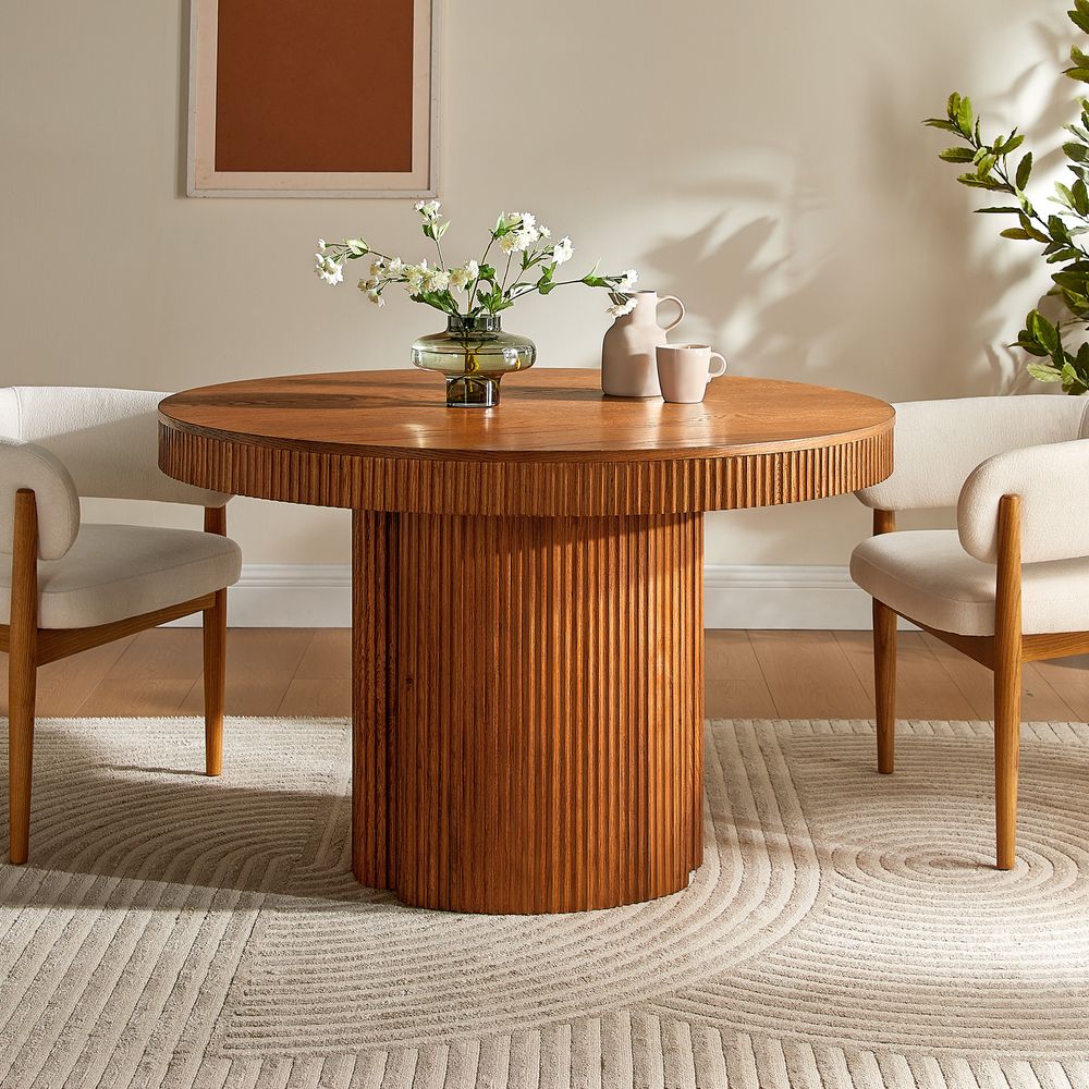 48" Oak Dining Table