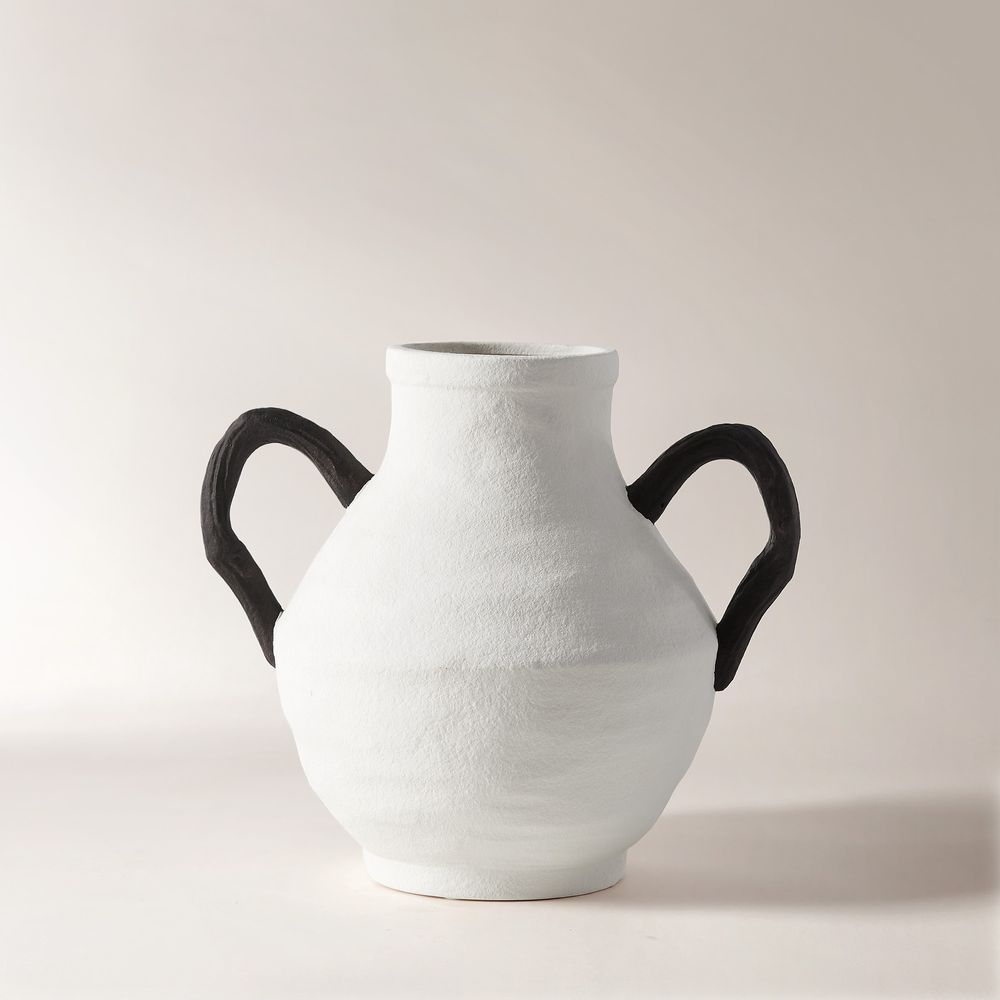 12 inch amphora ceramic vase