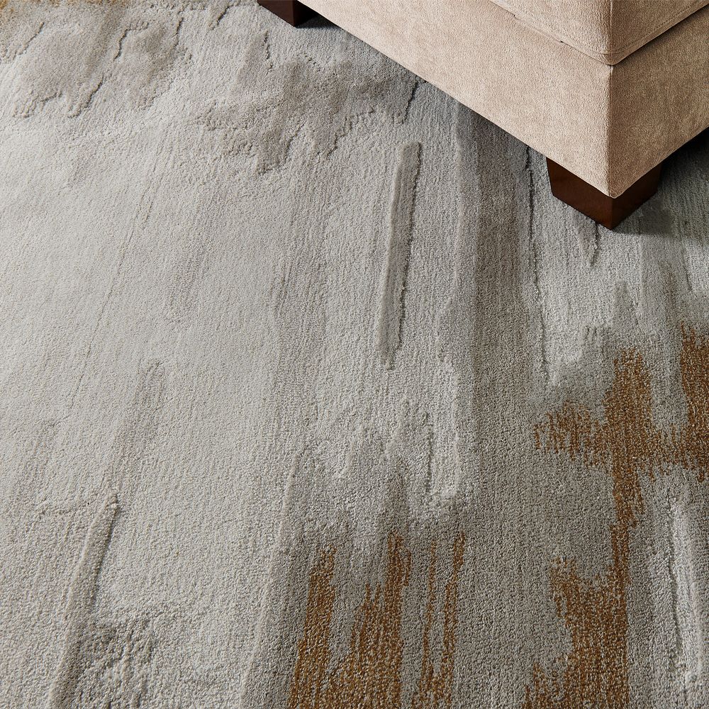 100% wool hand-woven rug