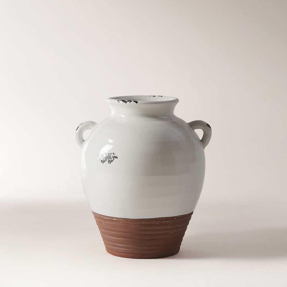 Mediterranean Ceramic handcrafted Vase