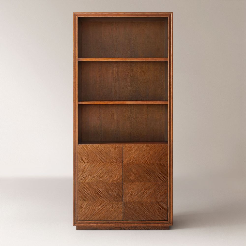 oak bookcase