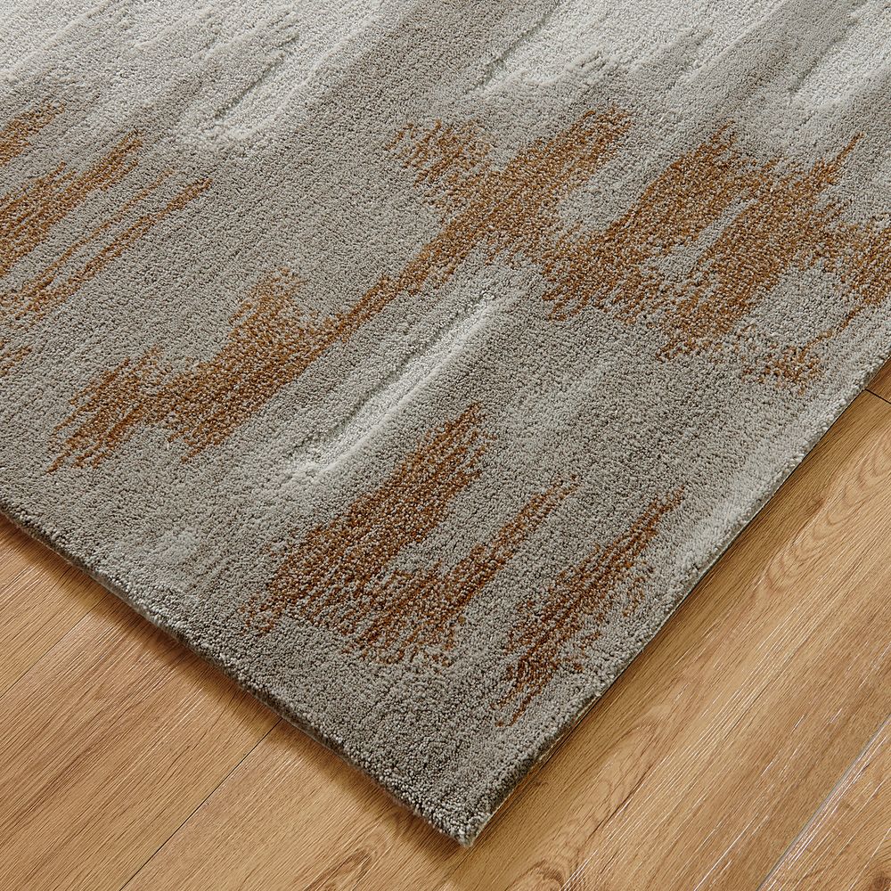 100% wool hand-woven rug