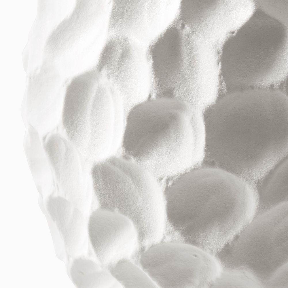 coral design ceramic vase