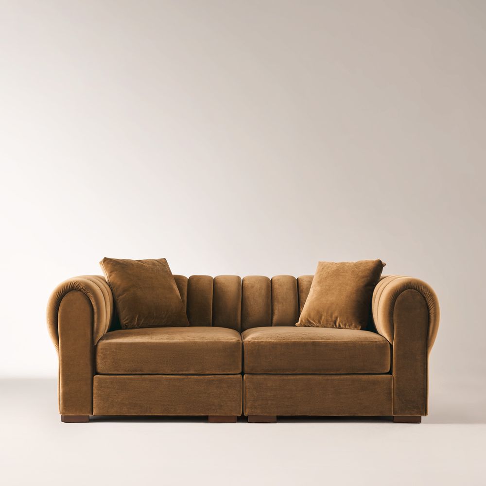 velvet loveseat sofa