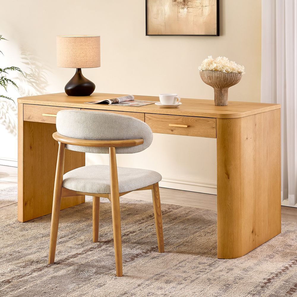 office desk with 3 drawers