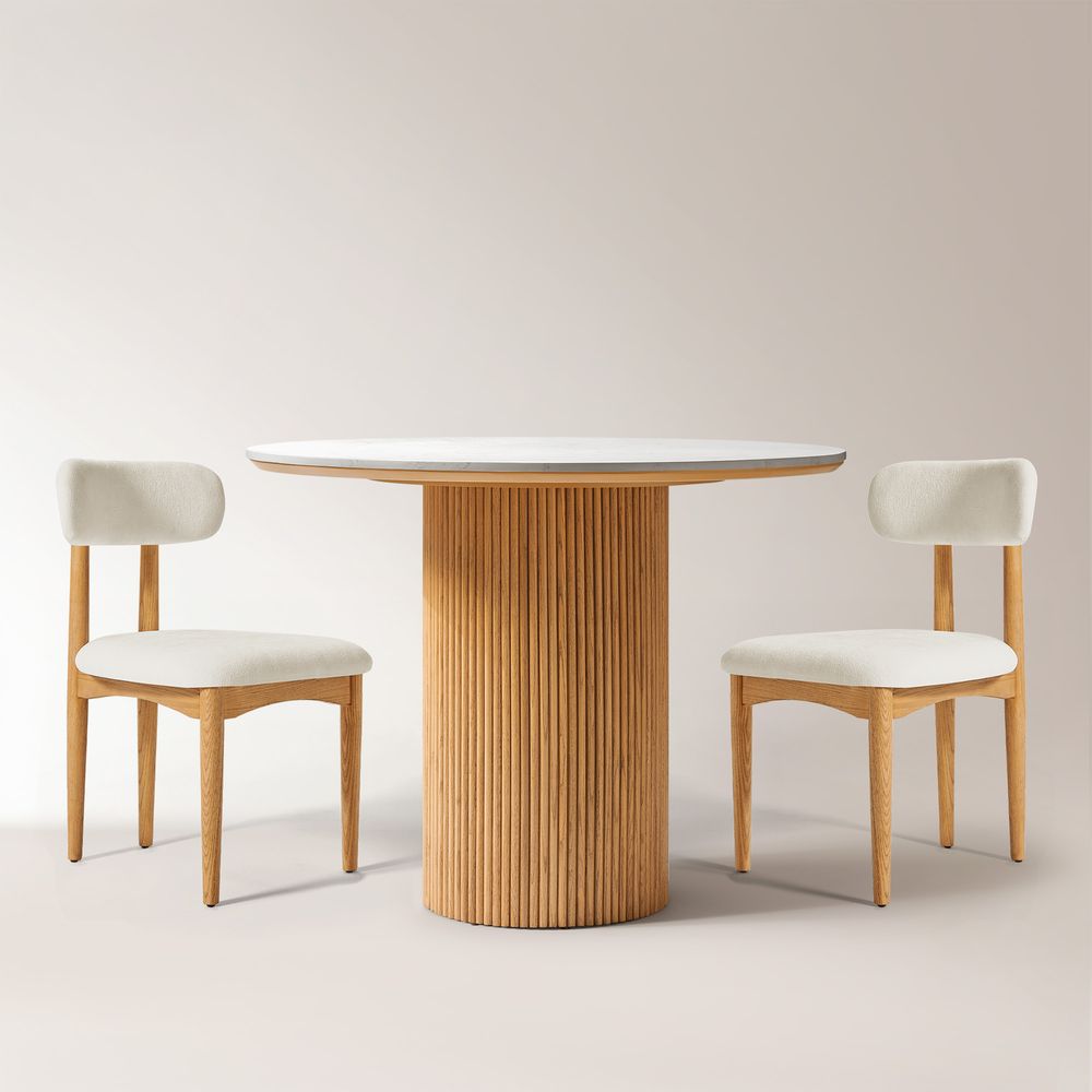 solid wood dining set