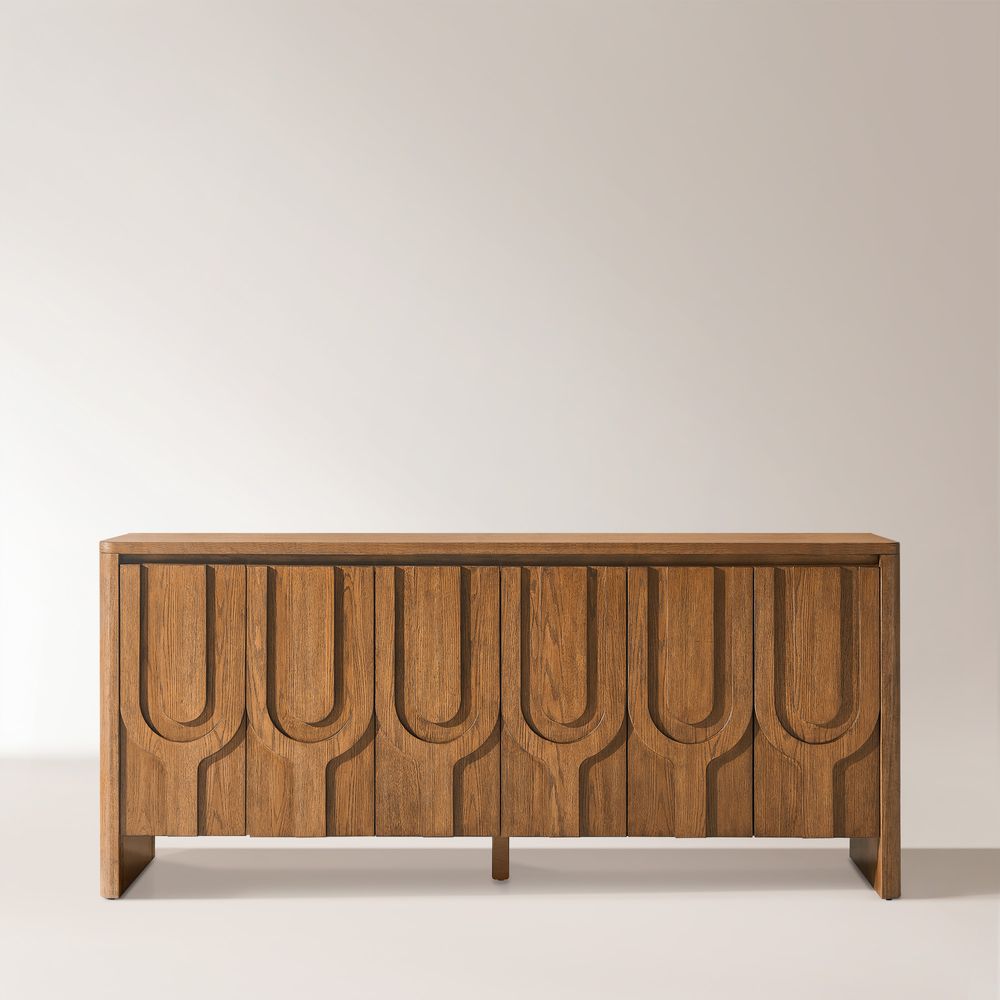 71 wood sideboard