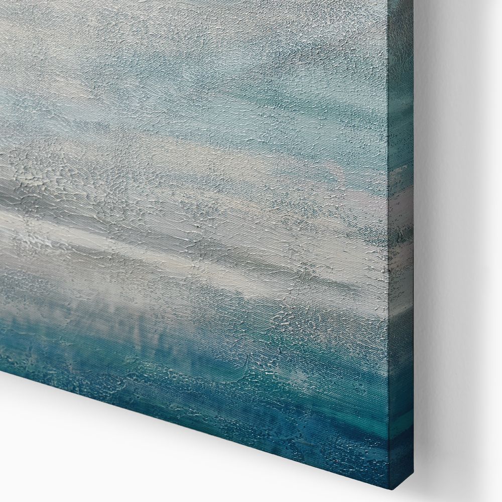 frameless hand painted wall art