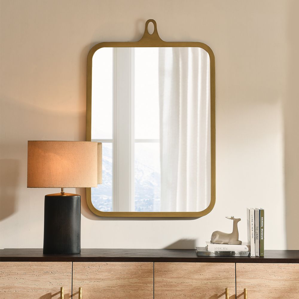 Metal Frame Rectangle Wall Mirror