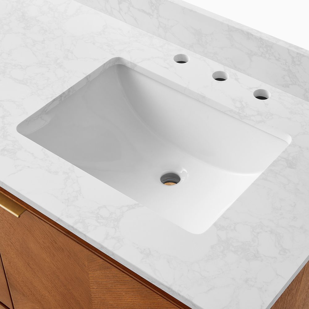 Marble Top of Double Bathroom Vanity
