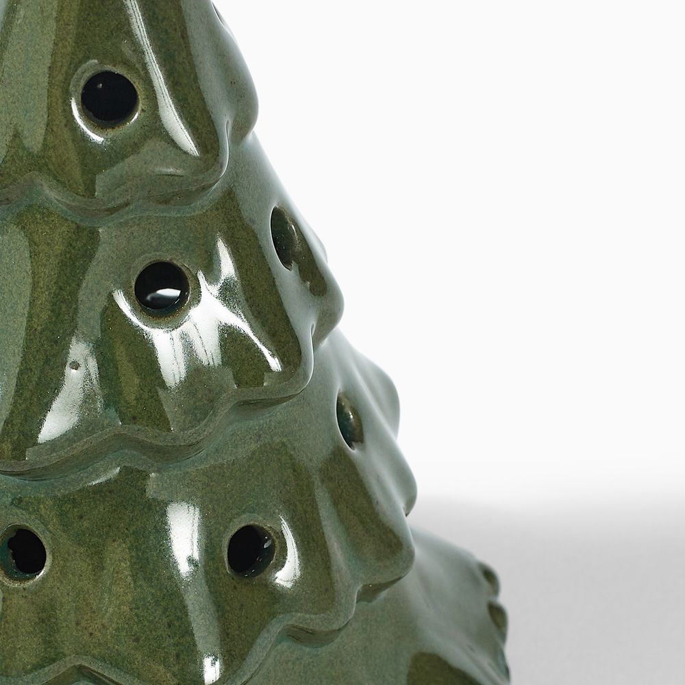 5 inch Christmas Candleholder Set of 2