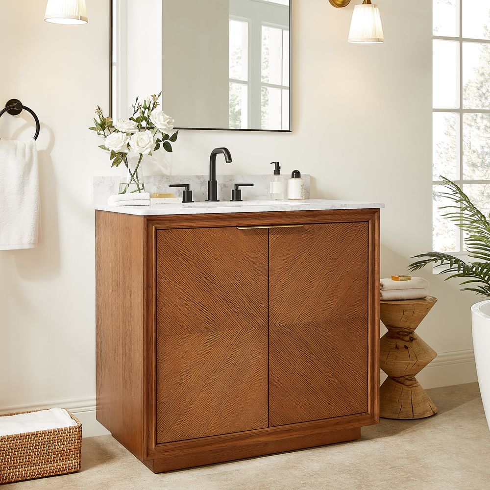 Single Bathroom Vanity with sink