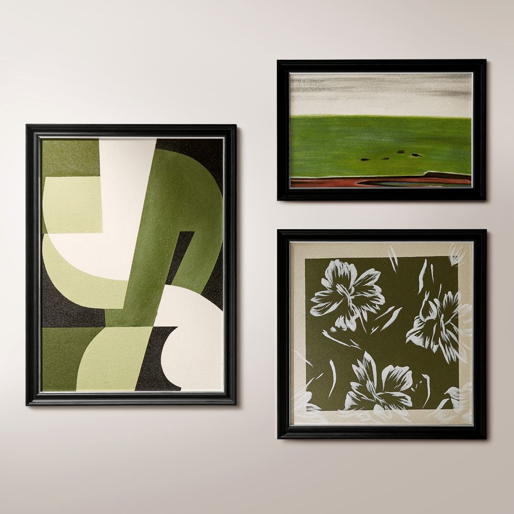 Handcrafted Wall Art with solid wooden frame