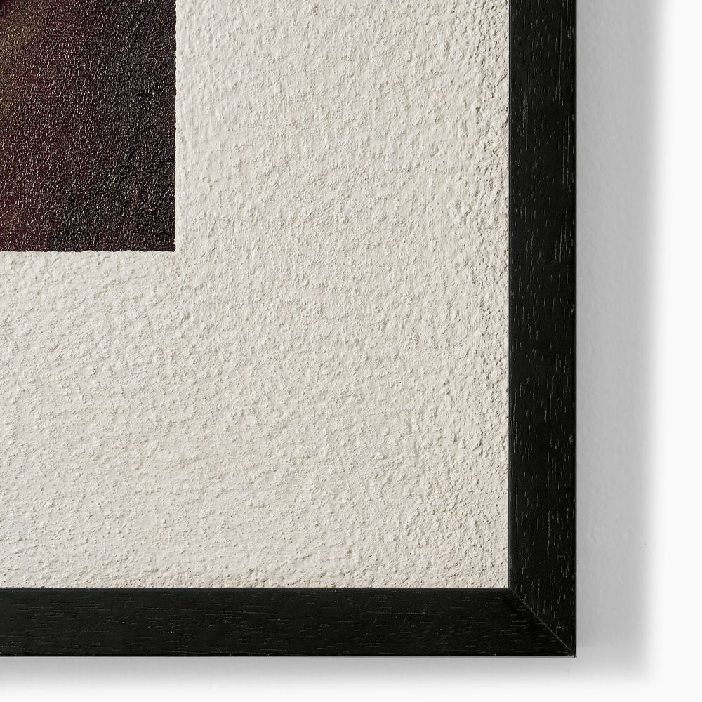 hand painted textured wall art