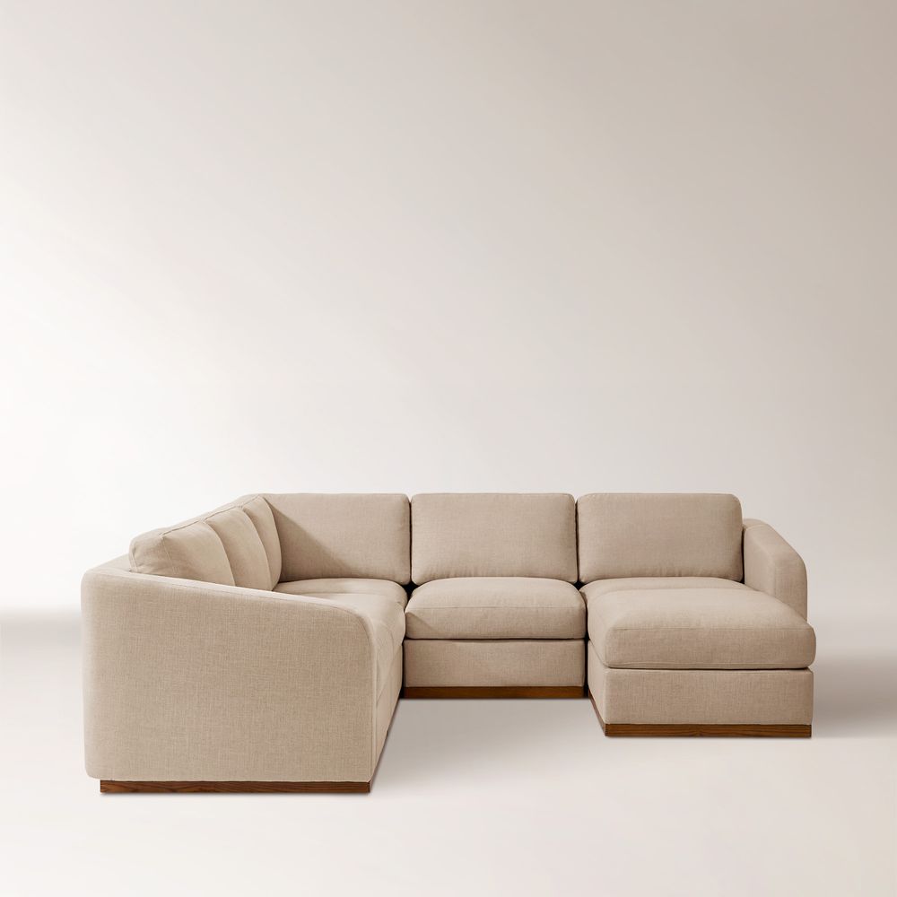 large L-Shape Sectional Modular Sofa