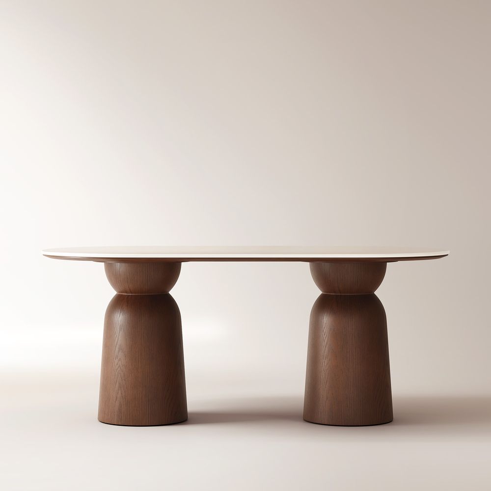 oval dining room table