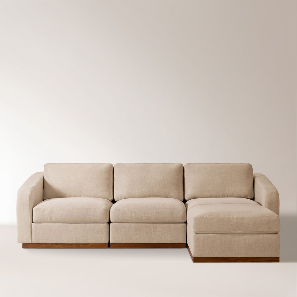 sand 3 seater sectional sofa