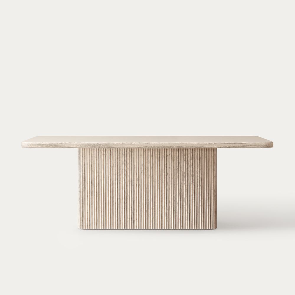 Wood Dining Table for 84