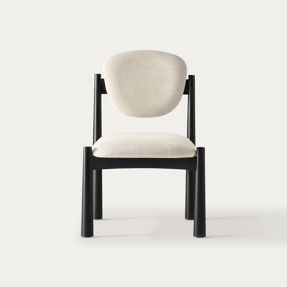 black modern dining chairs