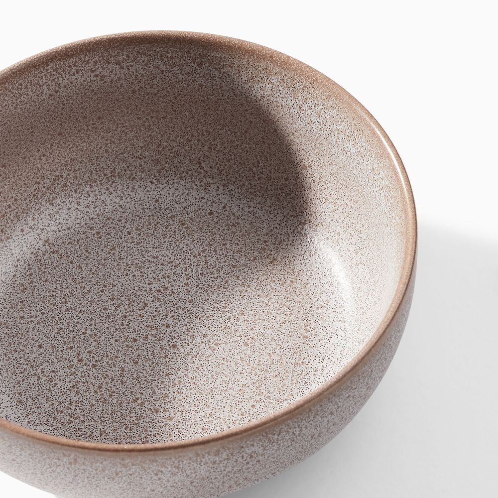 speckled taupe ceramic bowl sets