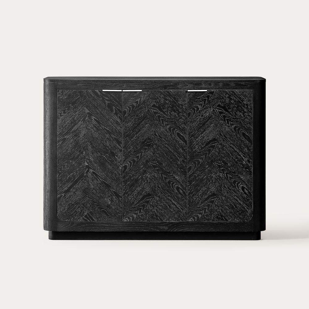 black storage Cabinet