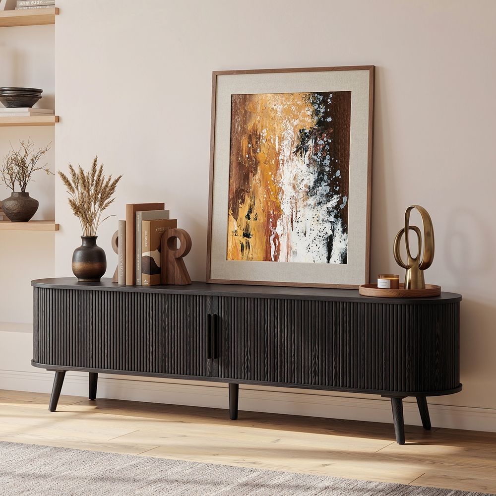 Amber Hand Painted Wall Art