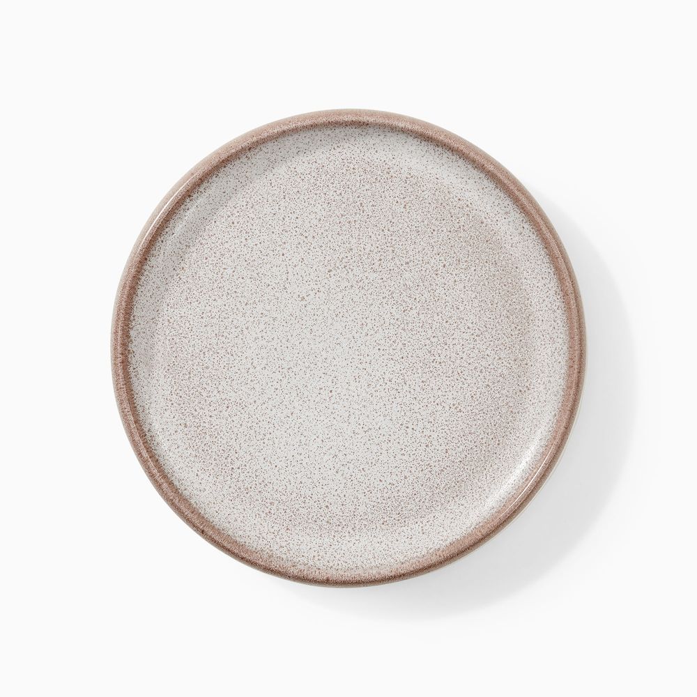 speckled taupe ceramic dinner plate sets
