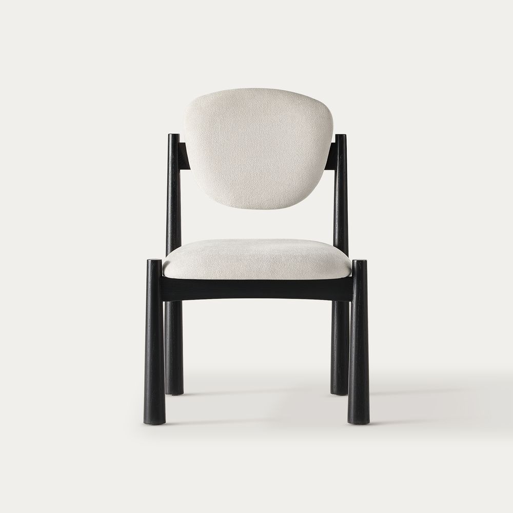 black dining chairs