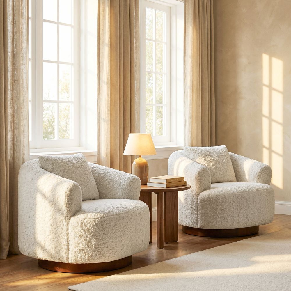 solid wood frame accent chair