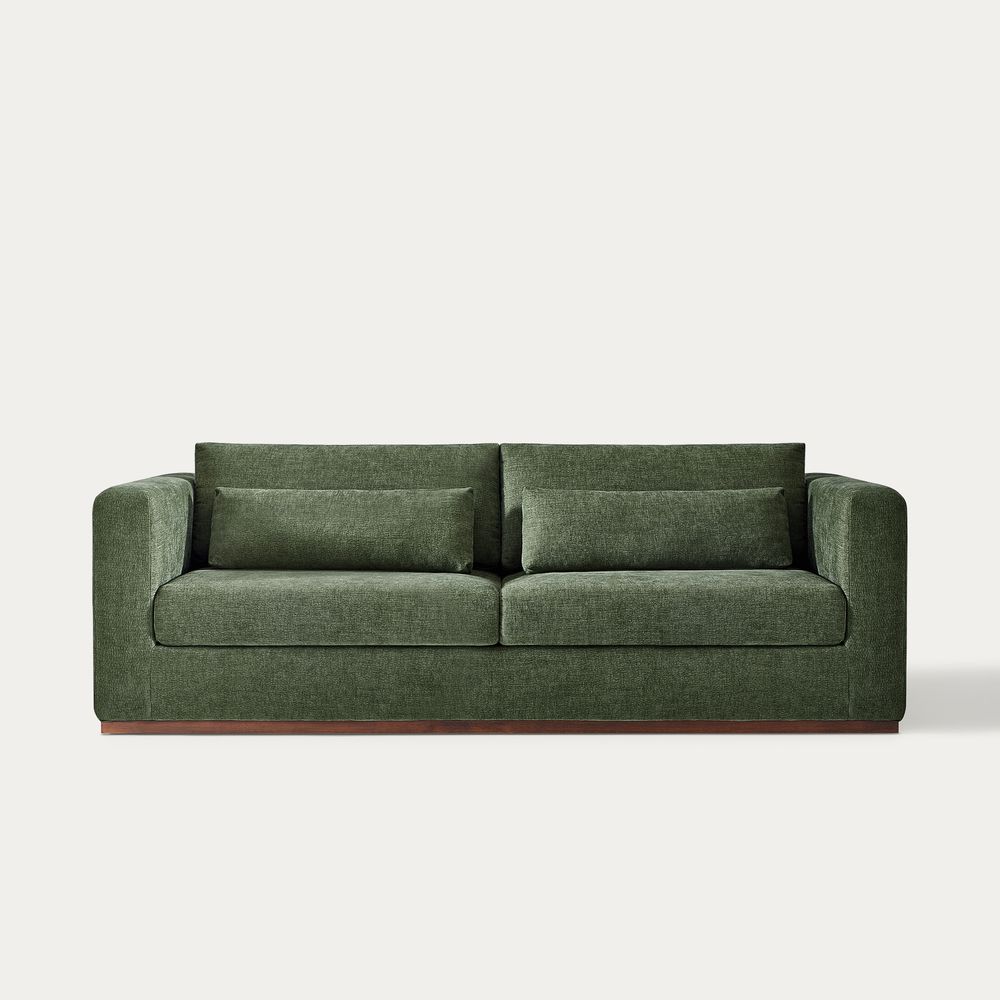 green sofa 