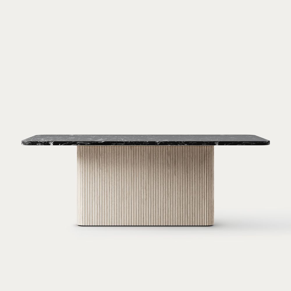 84 Stone Dining Table