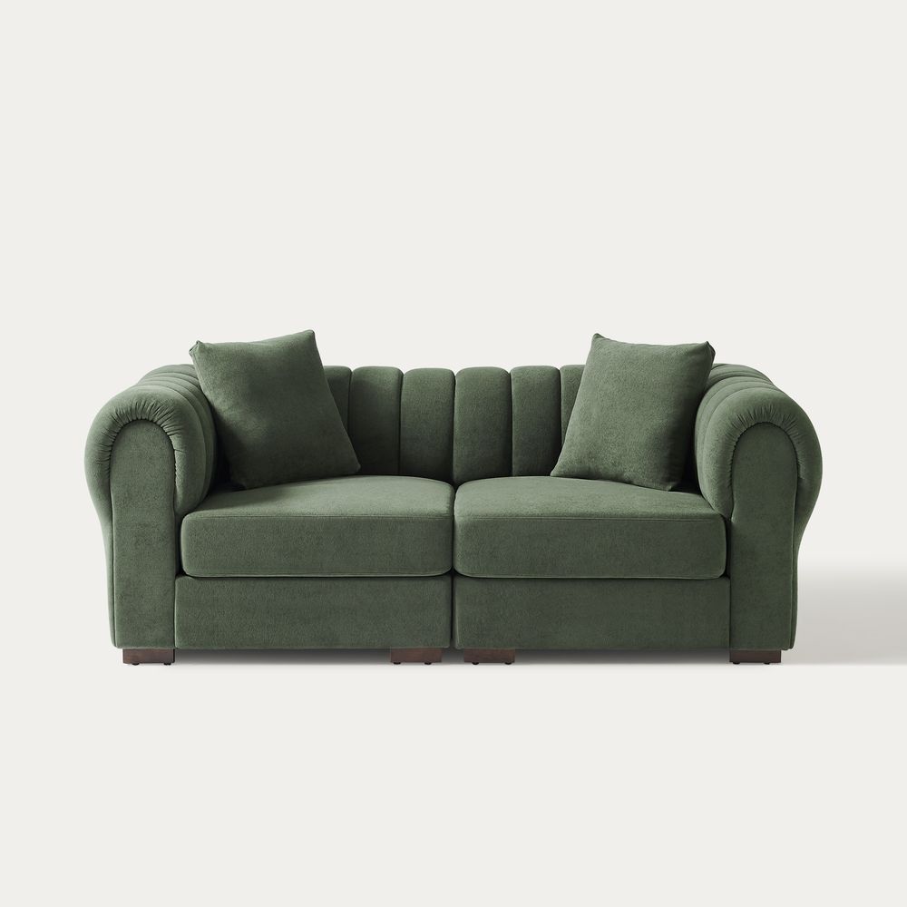 velvet loveseat sofa