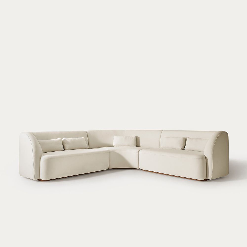 curved modular sectional sofa 