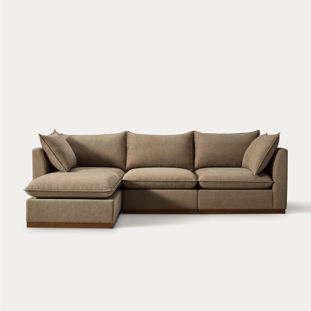 Deep seat modular sectional