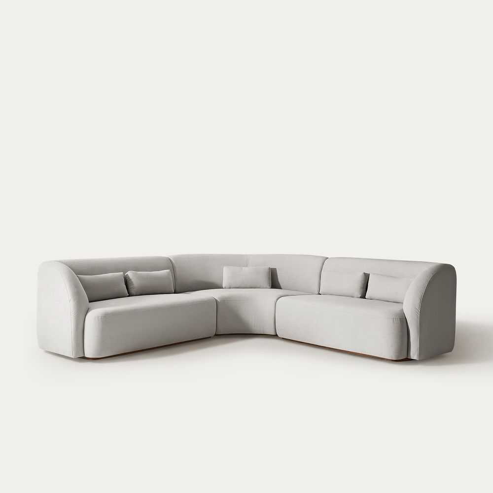 curved modular sectional sofa 