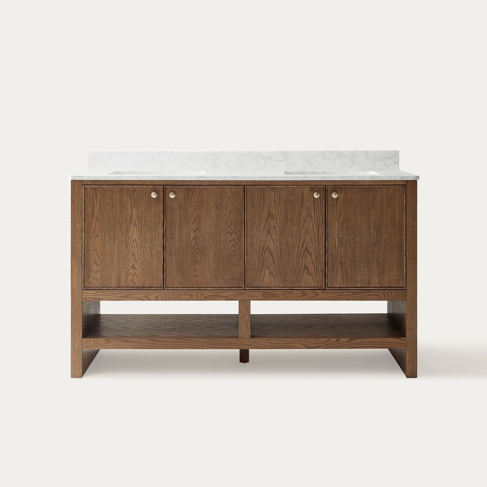 Double Bathroom Vanity Sink