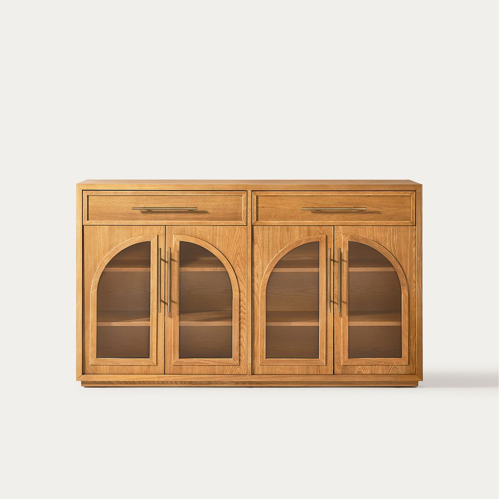  Natural Wood Sideboard