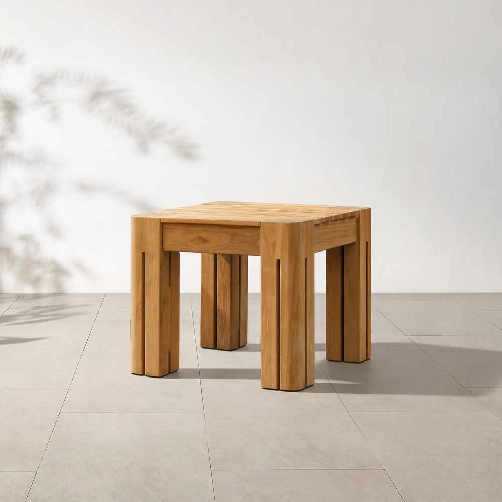 Outdoor Teak Side Table