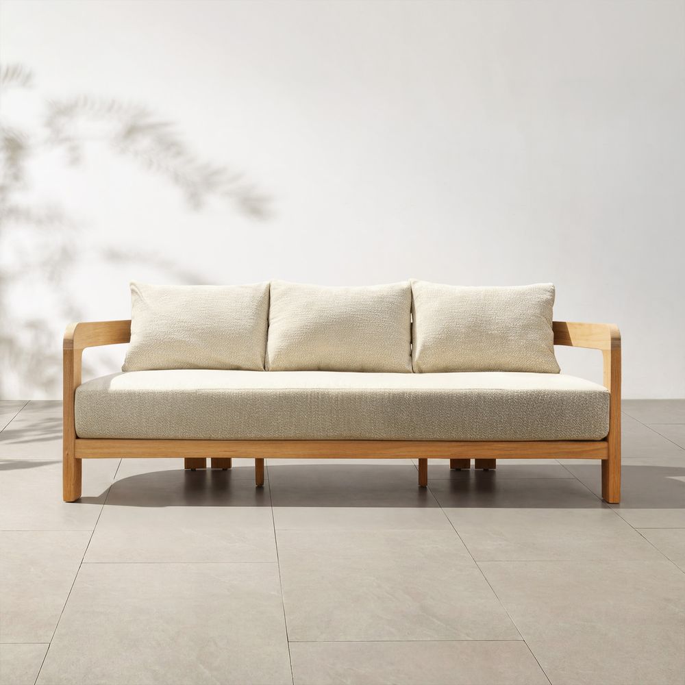Teak Outdoor Sofa 